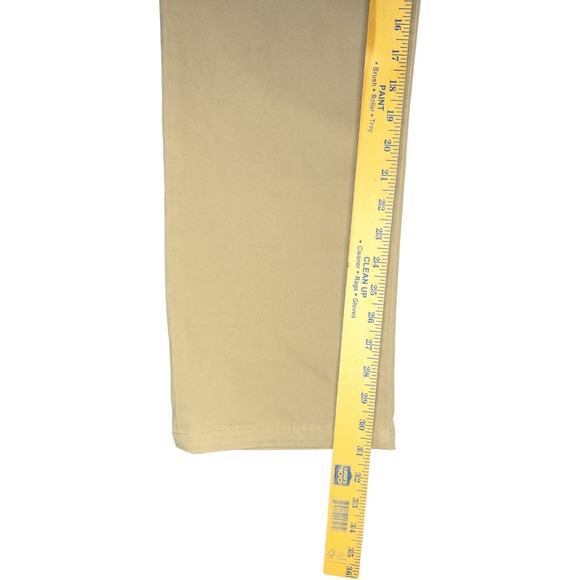 Adriano Goldschmied Pants Men's Brown Everett Slim Straight Chino‎ Italy 40x32 - Picture 9 of 16